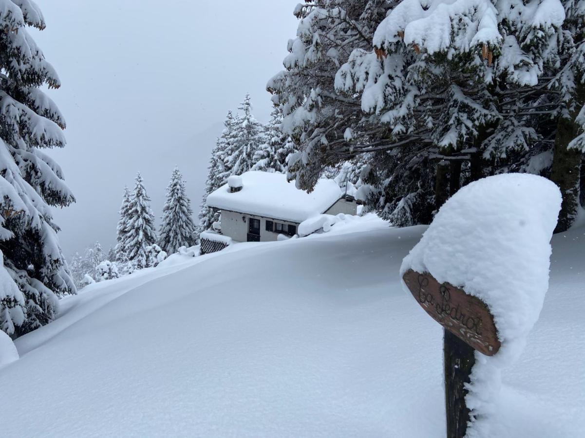 Do-Minus Boutique Home & Private Spa Ca Pedrot Mountain Cottage Monte Carasso Exterior photo