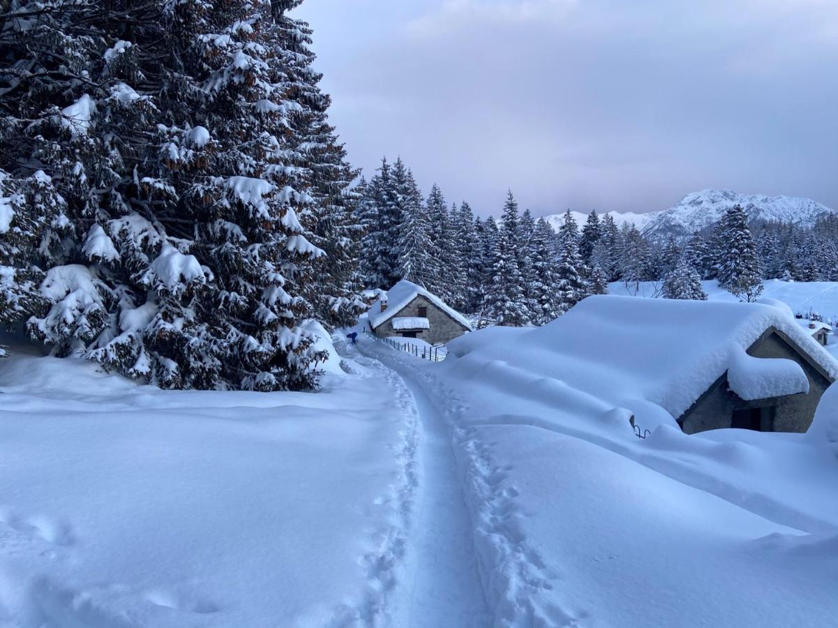 Do-Minus Boutique Home & Private Spa Ca Pedrot Mountain Cottage Monte Carasso Exterior photo