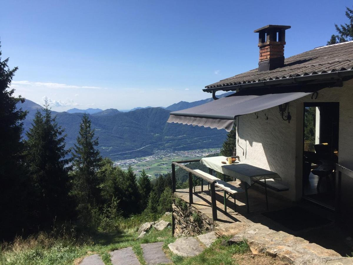Do-Minus Boutique Home & Private Spa Ca Pedrot Mountain Cottage Monte Carasso Exterior photo